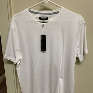 Banana Republic Luxury Touch M White T-Shirt. Tag still on the shirt.